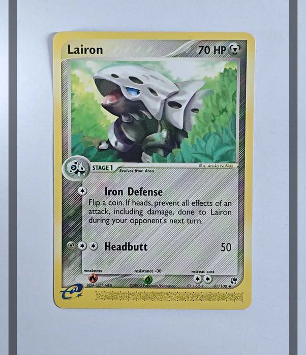 Lairon 41/100 SS Pokemon ENG-NM