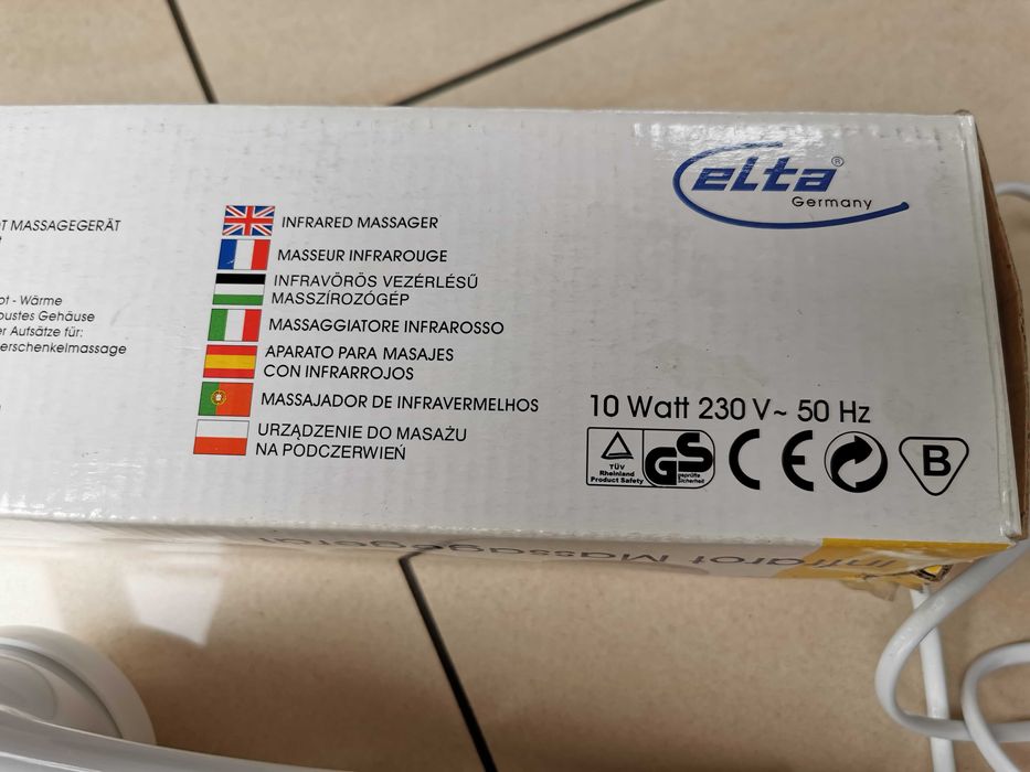 Urządzenie do masażu na podczerwień + nasadki