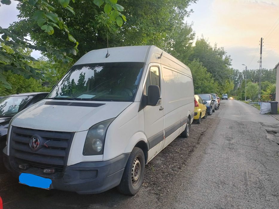 Crafter Mechanicznie sprawny uszkodzony most  9499/ lub zamiana na wywrotke