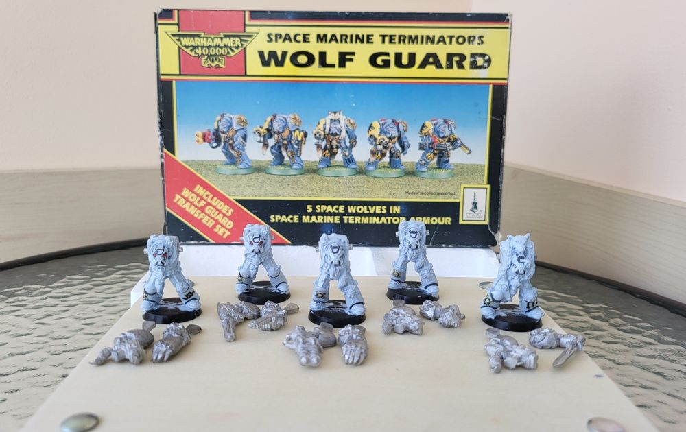 Warhammer 40K Терминаторы Космического Десанта Волчья Гвардия Ретро Ме