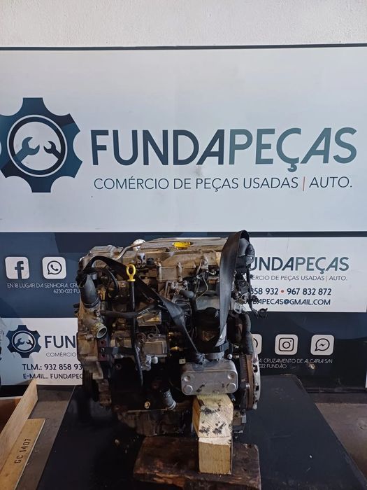 Motor Opel Zafira 2.2 DTi 125Cv Ref: Y22DTR