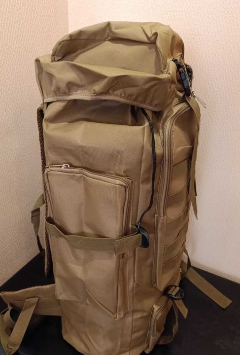 Туристичний рюкзак, рубзак, баул койот 60 літрів