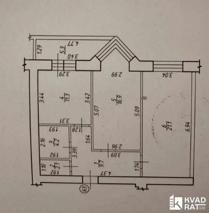 ЗДАНА 2х кім 67м2!Гарний 8 пов Є Котел