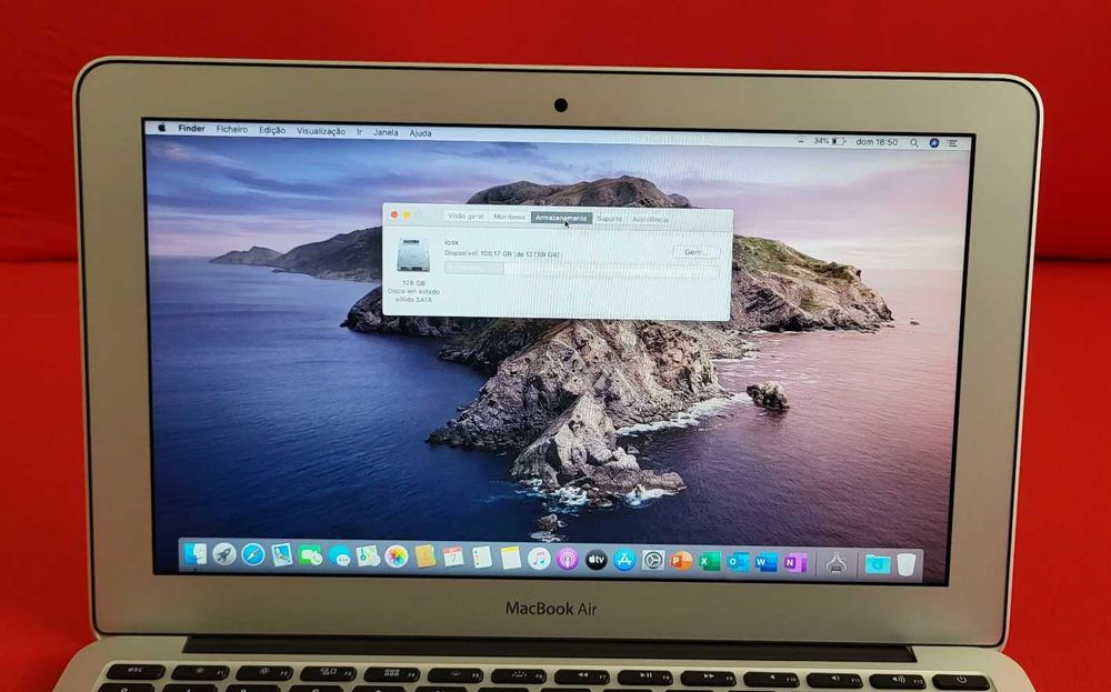 MacBook  Air 11Completamente Novo, com apenas 50 Ciclos de bateria