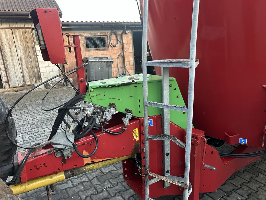 Wóz paszowy, paszowóz Strautmann verti mix 2000