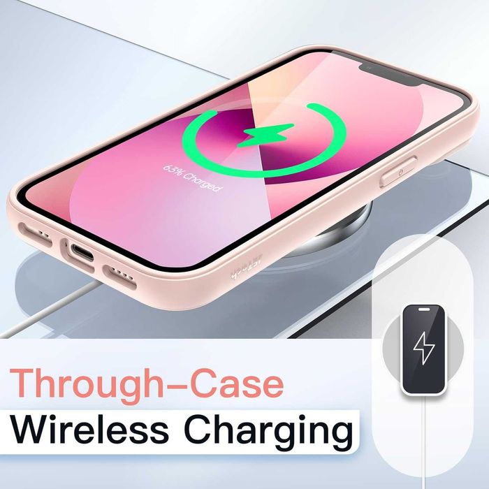 Etui na tył plecki iPhone 13 6,1" osłona bumper jasny różowy matowy