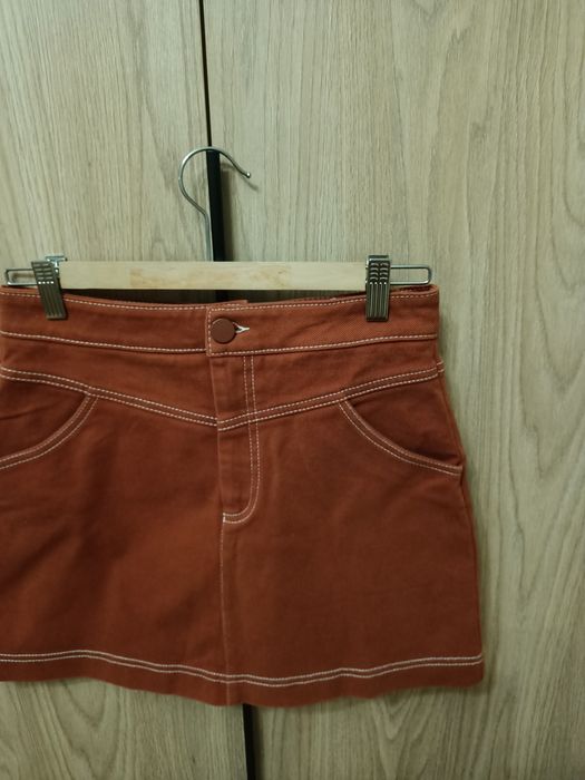 Ruda spódniczka Zara