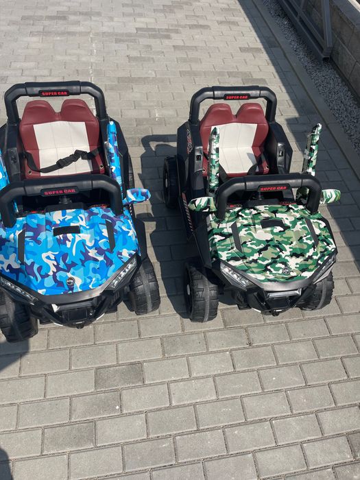 Auto elektryczne dla dzieci Buggy 12V | Pilot | LED | MP3 | Stan idealny | Jak nowe