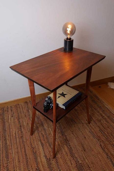 Restored Mid-Century Modern TV & Media Unit (Tung Oil & Caju Finish)