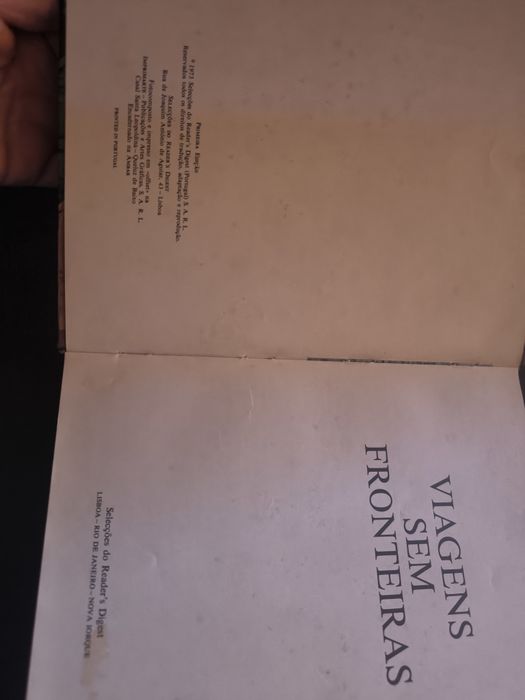 Livro viagem sem fronteira