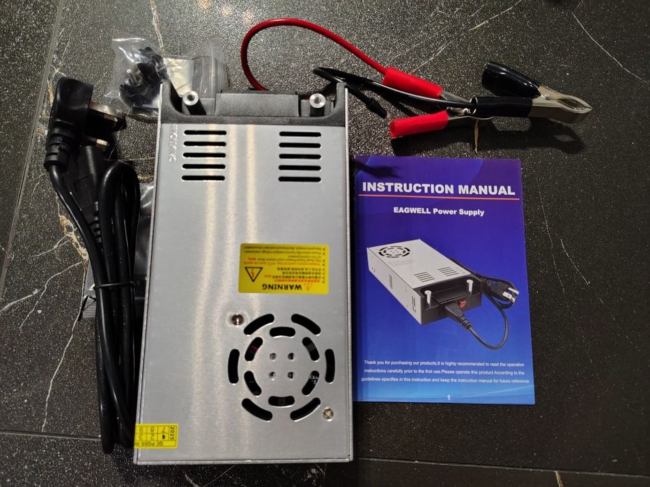 Zasilacz Eagwell modułowy 12V DC 600W 50A