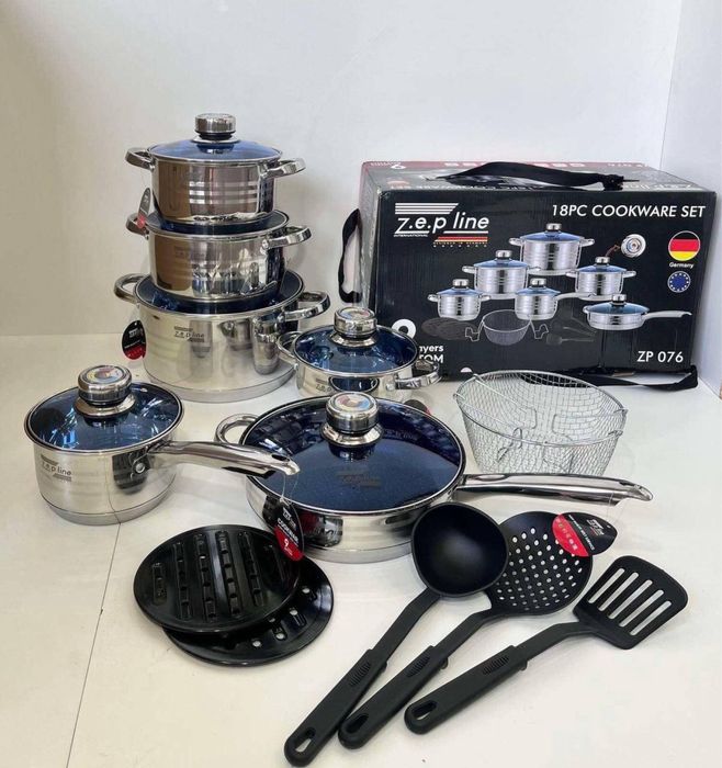 Набор Посуды 18 Предметов Zepline 076