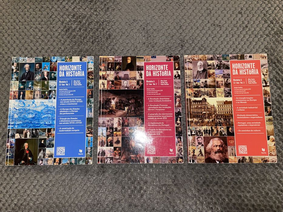 Manual escolar “Horizonte da História” - 11.º Ano