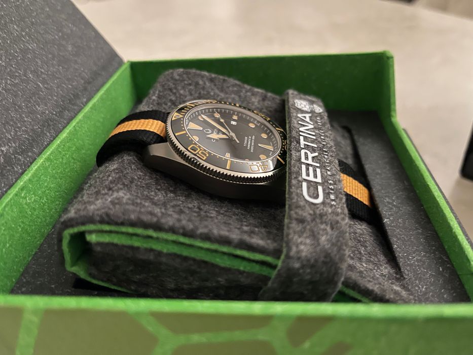 Certina DS action diver titanium 43mm