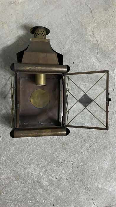 4 lanternas em latao