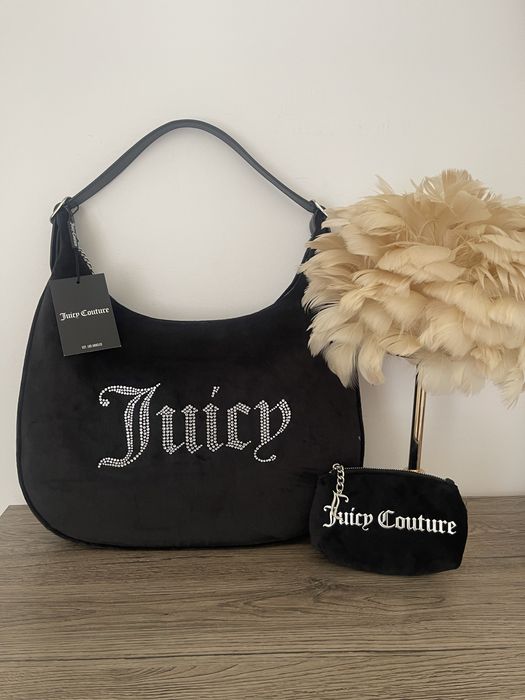 Torebka shopperka A4 juicy Couture diamenciki