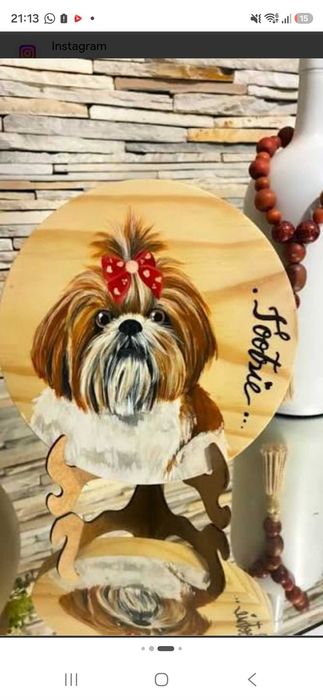 Retratos Personalizados de Animais Pintados à Mão | PAWS Studio