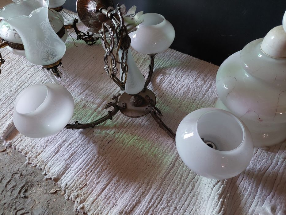 Lustre candeeiros clássicos