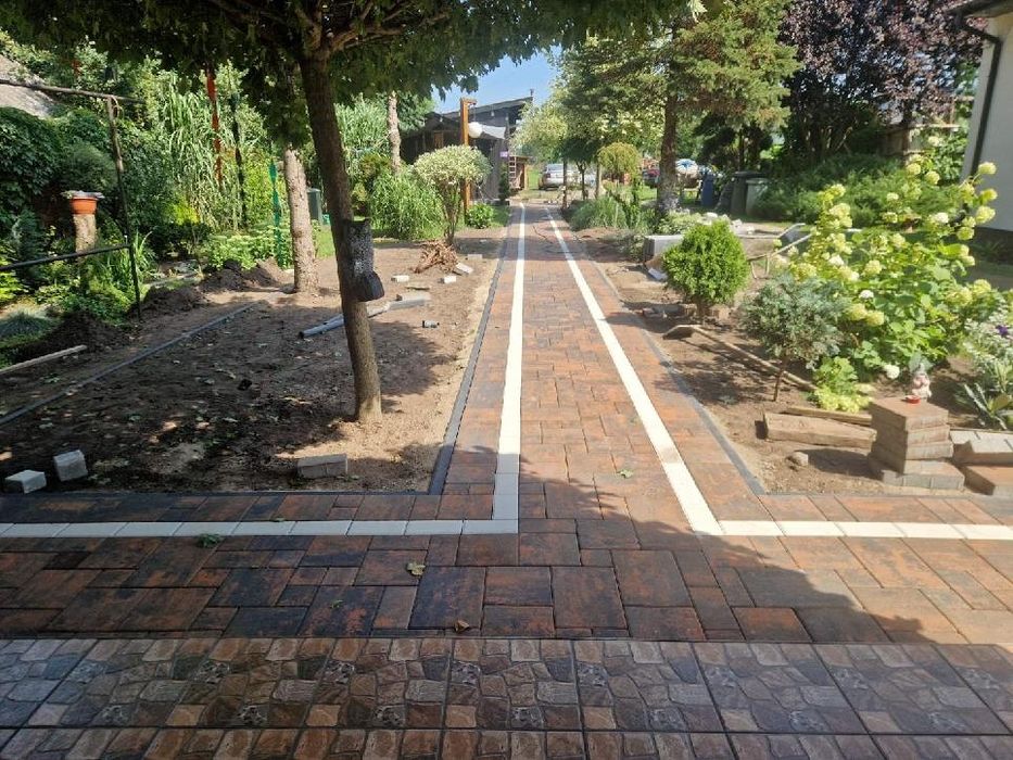 Układanie kostki brukowej