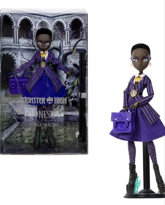 Monster High Wednesday Enid Bianca Morticia Addams Монстер хай