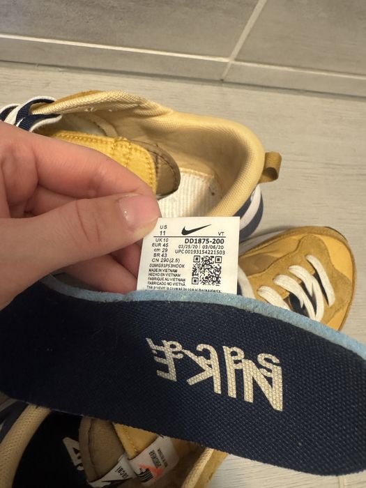 Nike sacai 45 pomarańczowe