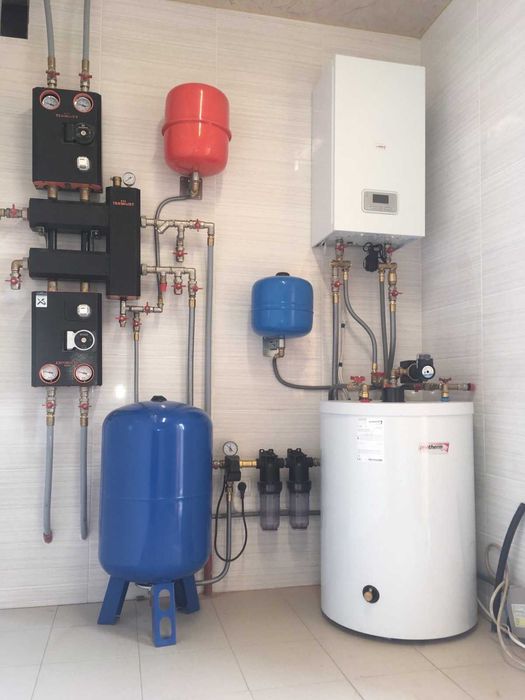 опалення, водогін