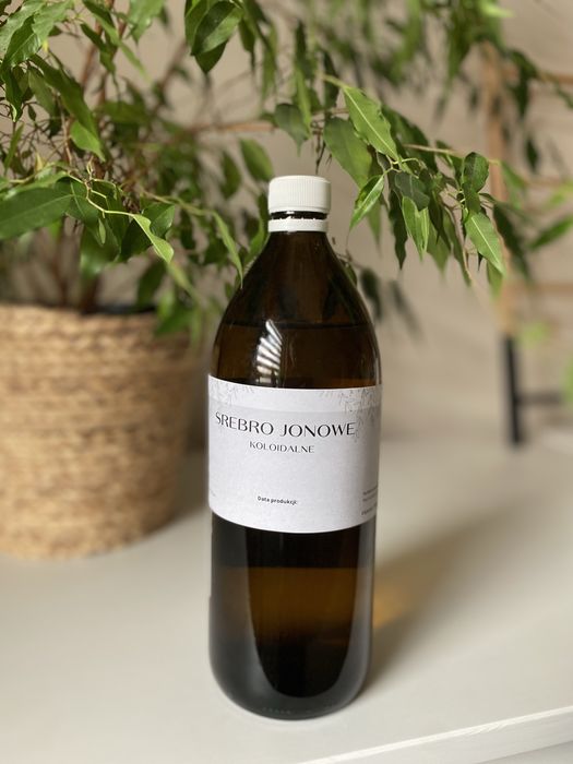 Srebro jonowe koloidalne 1 litr 10ppm