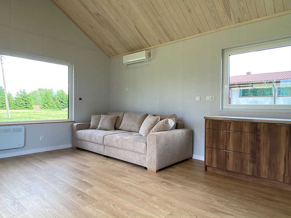 Domek mobilny, dom mobilny NATURA 57,2 m2, wersja PREMIUM