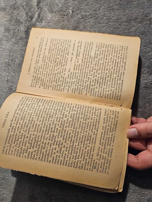 A Fortuna dos Rougons – Emílio Zola, livro antigo, romance, anos 20
