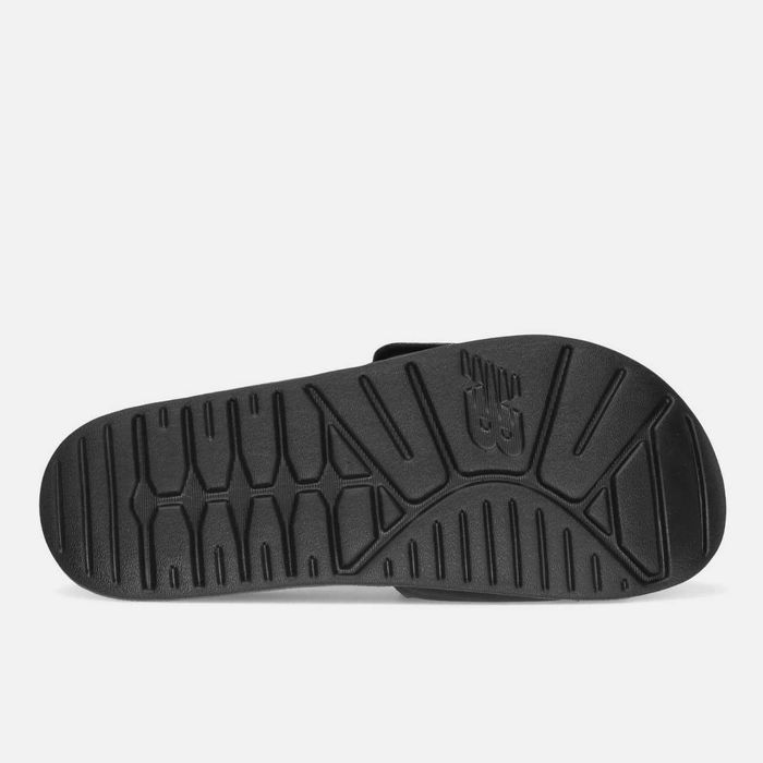 Шльопанці New Balance чорні літні сланці тапочки (40-47)