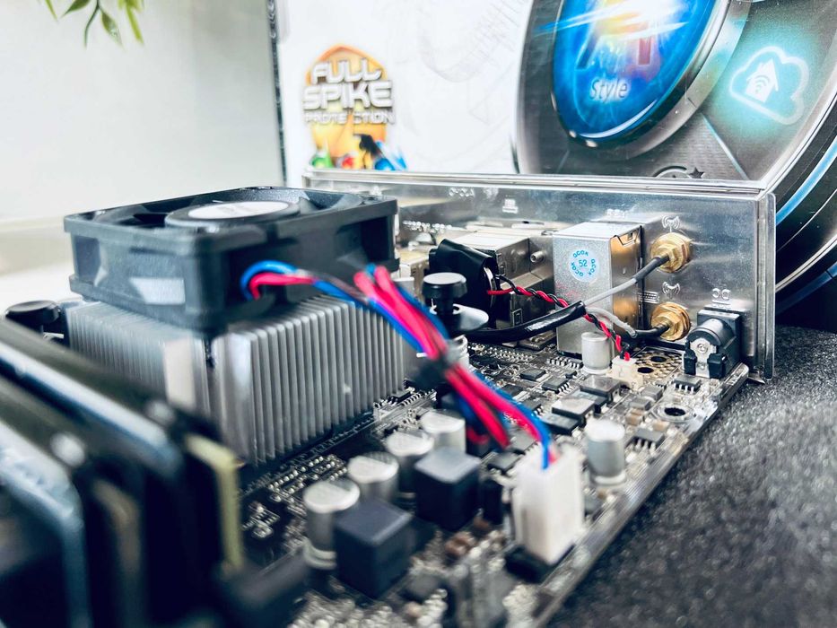 Super energooszczędna platforma Asrock AM1H-ITX, AMD Athlon 5350, 12GB