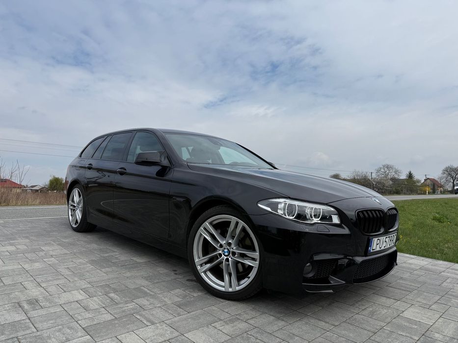BMW Seria 5 2.0 d Automat niski przebieg KOMFORTY FULLLED Klima skóra StanBDB