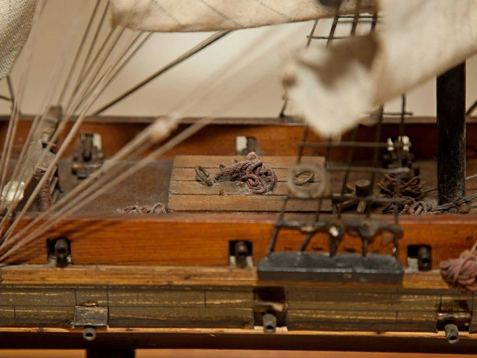 Modelo de fragata do Séc. XVIII