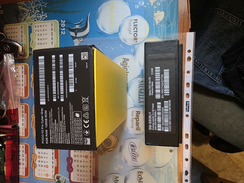 Sansung S22 Ultra e Poco F Pro 2