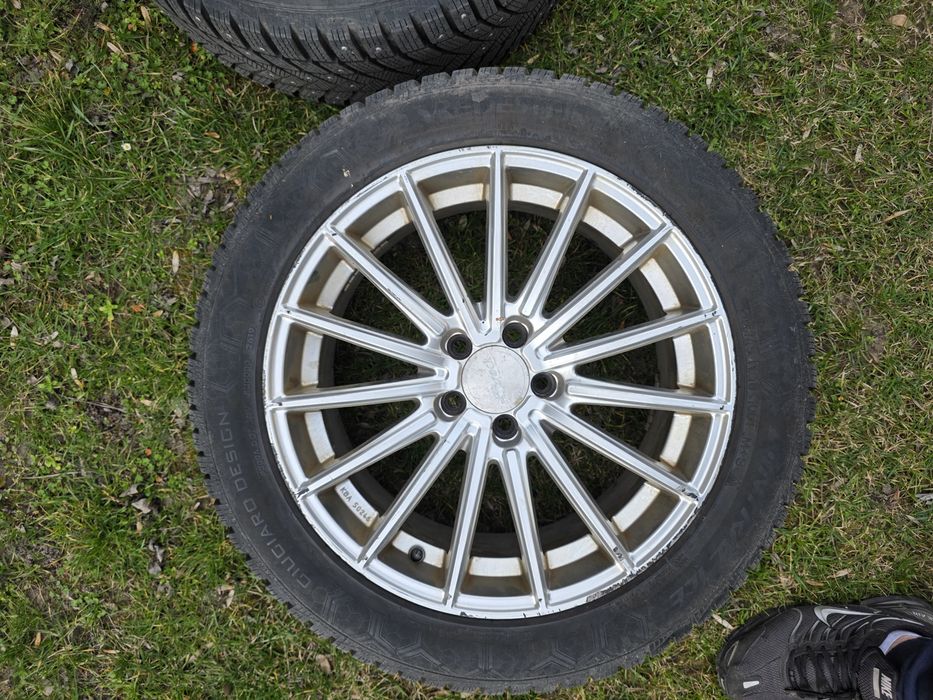 Jaguar xf x250 koła zimowe opony245/45 r18 nowe opony