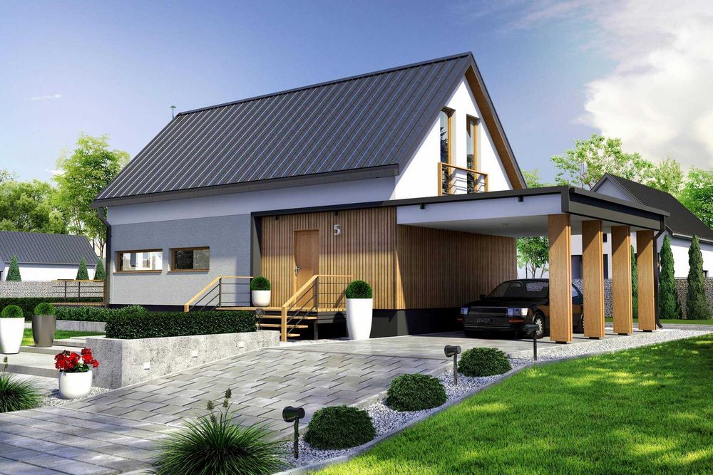 Nowoczesny, Energooszczędny Dom z Rekuperacją i Klimatyzacją!