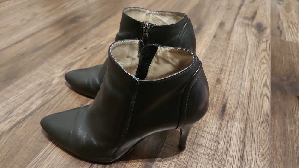 Botki skórkowe nieocieplane