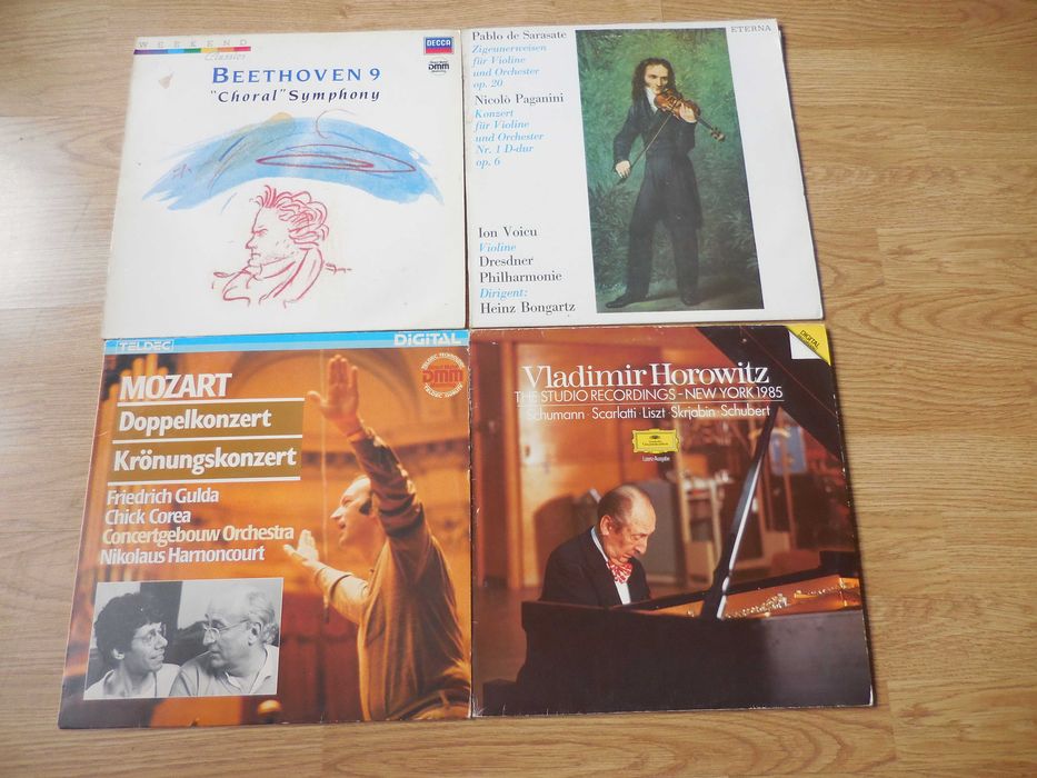 Zestaw 4 płyt muzyki tzw. poważnej