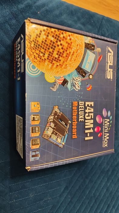 Płyta główna Asus E45M1-I Deluxe (CPU) + WiFi | Idealna do NAS!