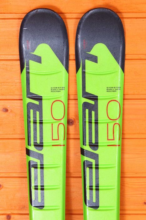 Narty dziecięce Elan Jett 150 cm + Elan 7.5, Rocker, U-Flex, Grip Walk !!!