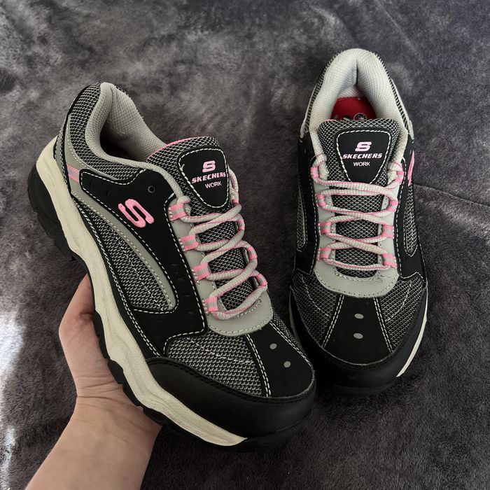 Жіночі робочі кросівки Skechers work. З металевим носком. P. 38. Як нові!!