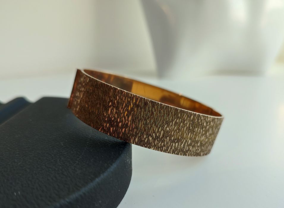 Винтажный браслет позолота 9 ct