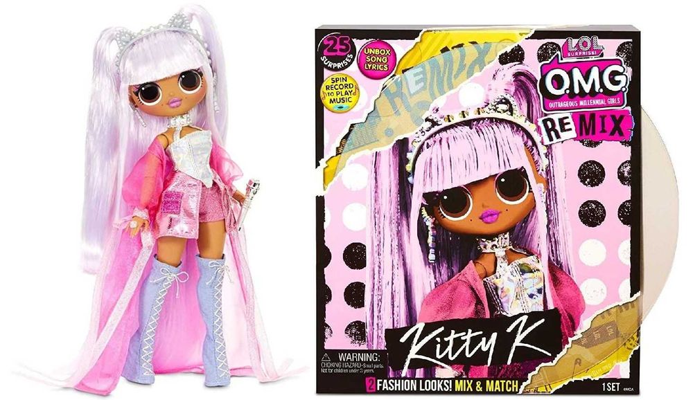 Лялька ЛОЛ ОМГ Королева Кітті LOL Surprise OMG Remix Kitty K 567240