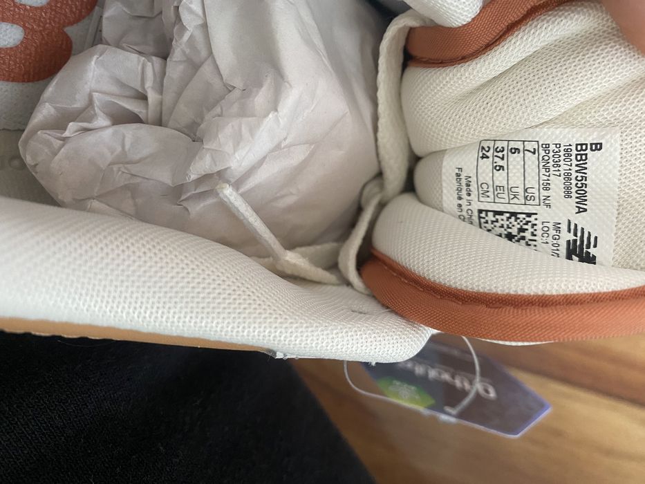 New Balance 550 Au Lait 37.5