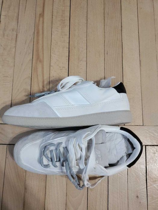 Кеди Steve Madden Sporty White 38 розмір, 7.5 (Устілка 23.8) натуральна шкіра