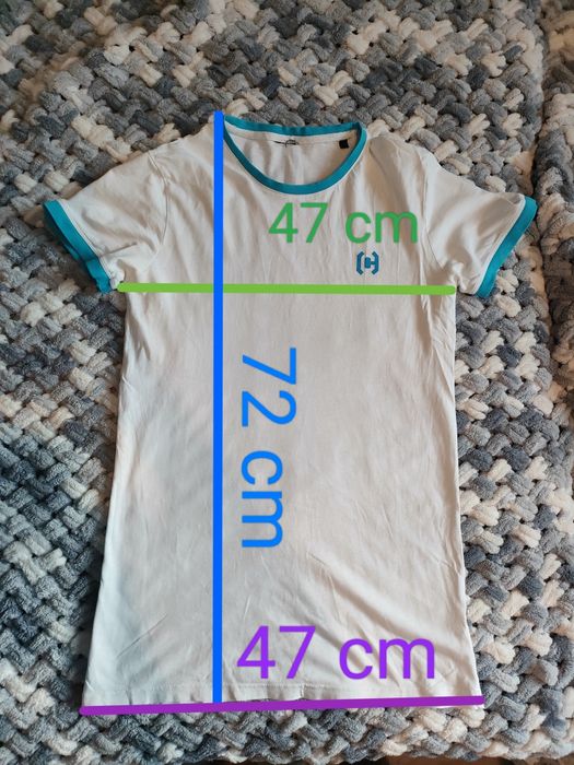 T-shirt męski biały