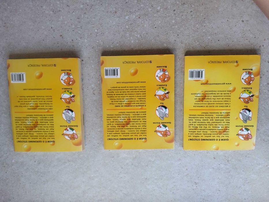 Livros Geronimo Stilton