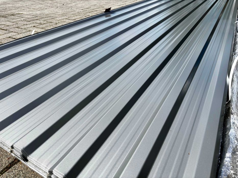 Blacha trapezowa T-18 DR "Pruszyński" RAL 9007  [od ręki, dowóz]