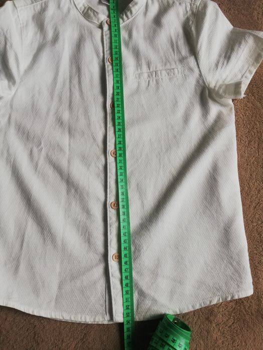 Koszule z krótkim rękawem rozm. 134