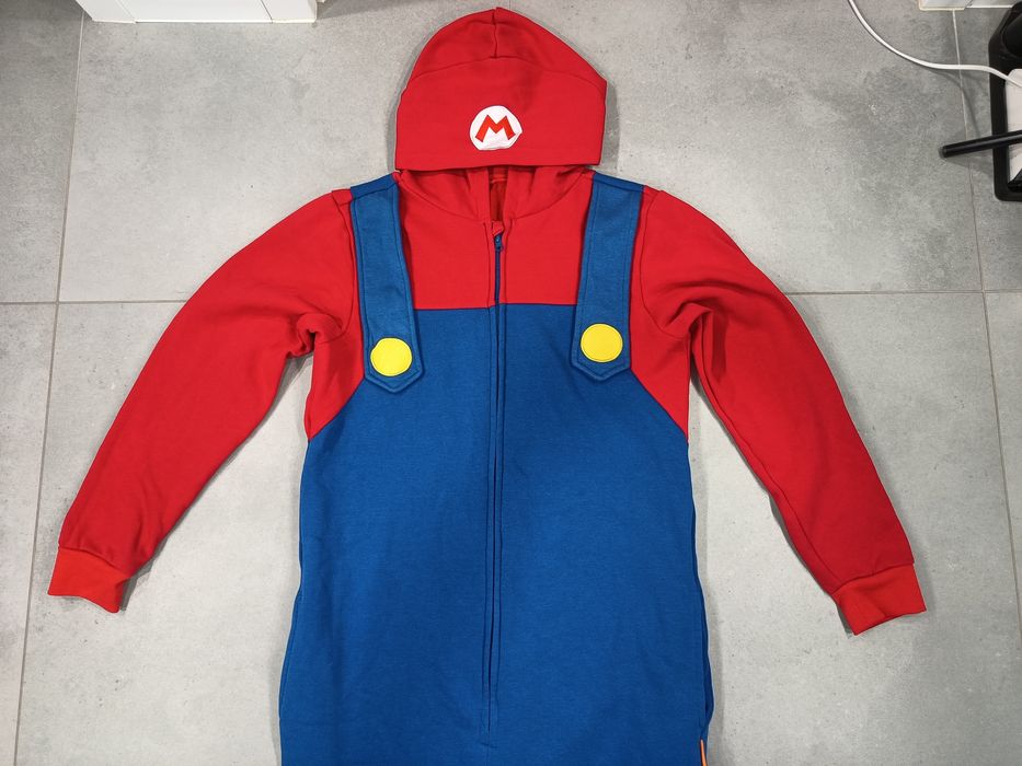 Kombinezon Super Mario OppoSuits kigurumi piżama dres roz. S do 170 cm